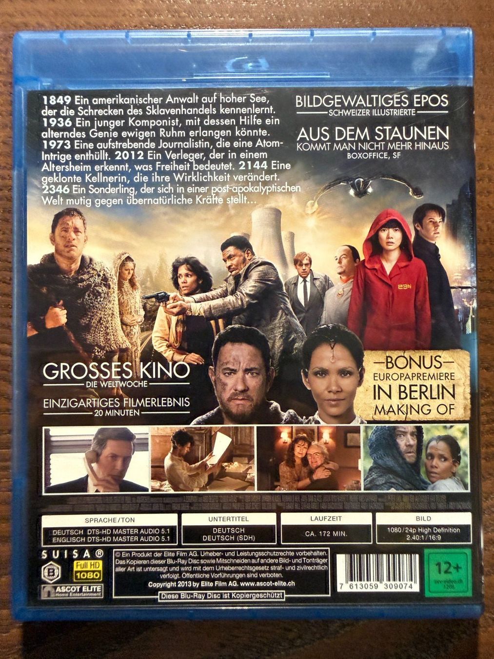 Tous les DVDs: Cloud Atlas – D'occasion à Zürich par Blu-ray_ZH 1