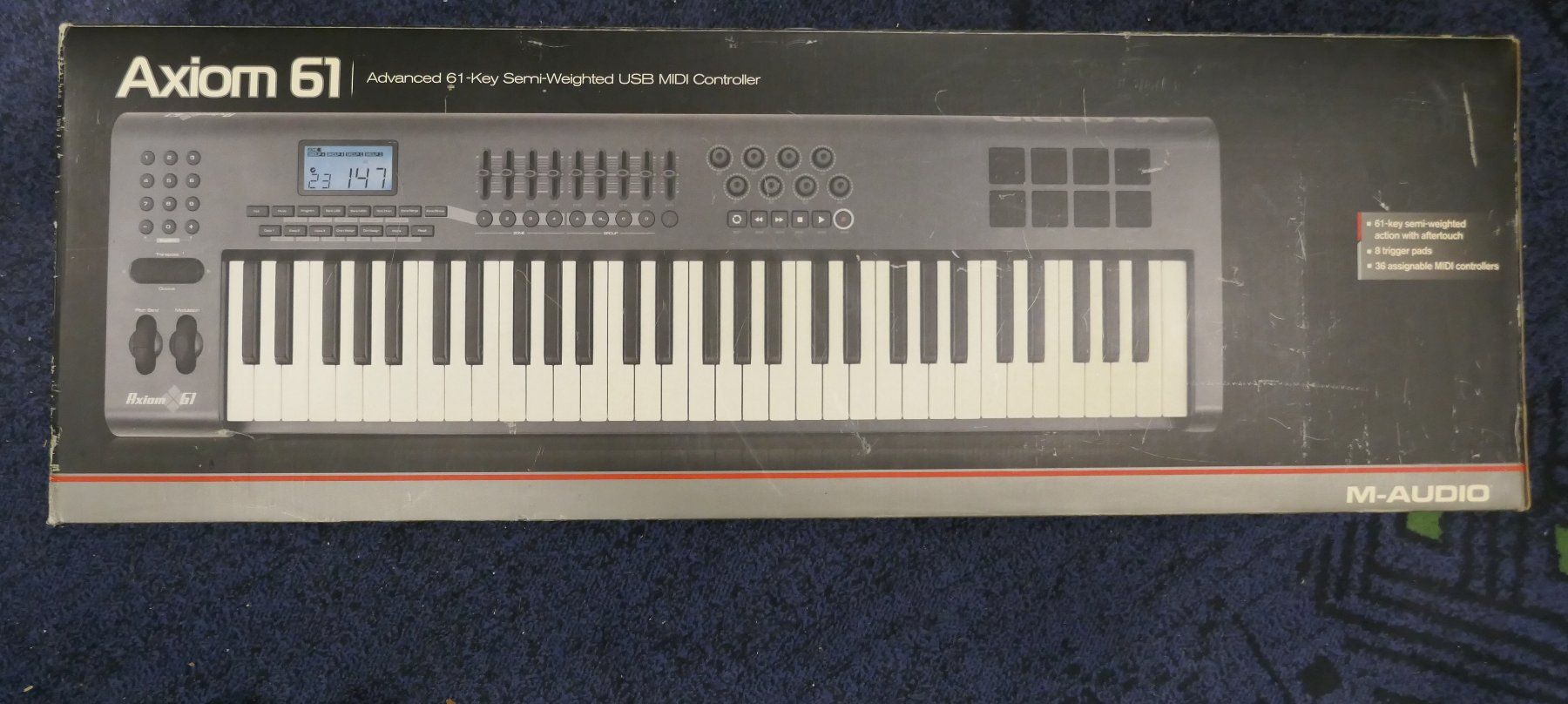 M-Audio Strumenti musicali: M-Audio Axiom 61 MIDI Keyboard – Nuovo (secondo la descrizione) da Wenslingen venduto da FairlightCMI