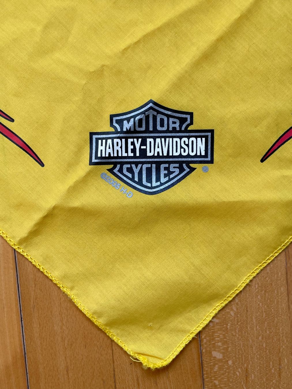 Foulard & Sciarpe: 2006 Harley Davidson Bandana 59x59 cm – Usato da Zürich venduto da le_souk 1