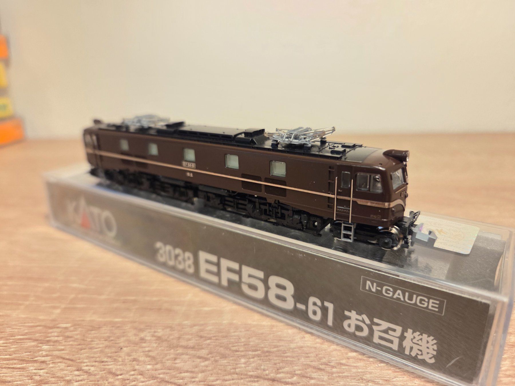 Kato Modellini di ferrovie: Kato N 3038 E-Lok EF58 J.N.R – Usato da St-Aubin-Sauges venduto da Lo_Go 3