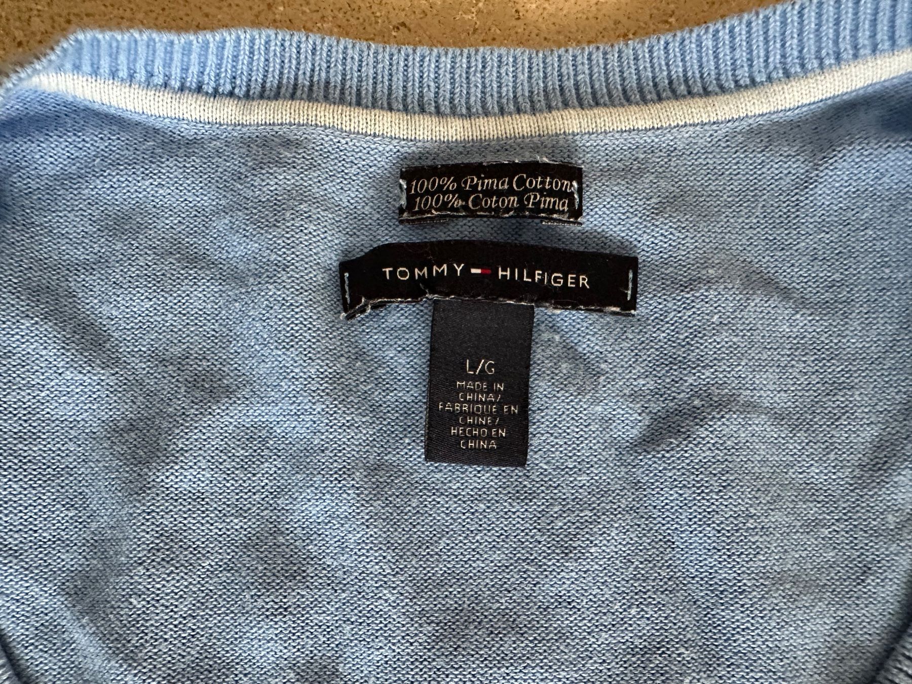 Tommy Hilfiger Maglioni & Felpe: Pullover Tommy Hilfiger Argyle L Frauen – Usato da Buchs SG venduto da Sunie 1