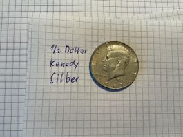 USA  . halber Kenedy Dollar in Silber 