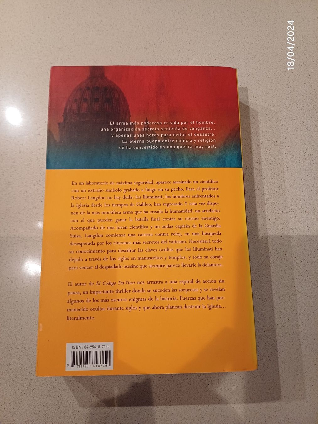 Libri: Spanischen Buch - Titel: "Angeles y Demonios" Dan Brown – Usato da Würenlos venduto da JRP_71 1
