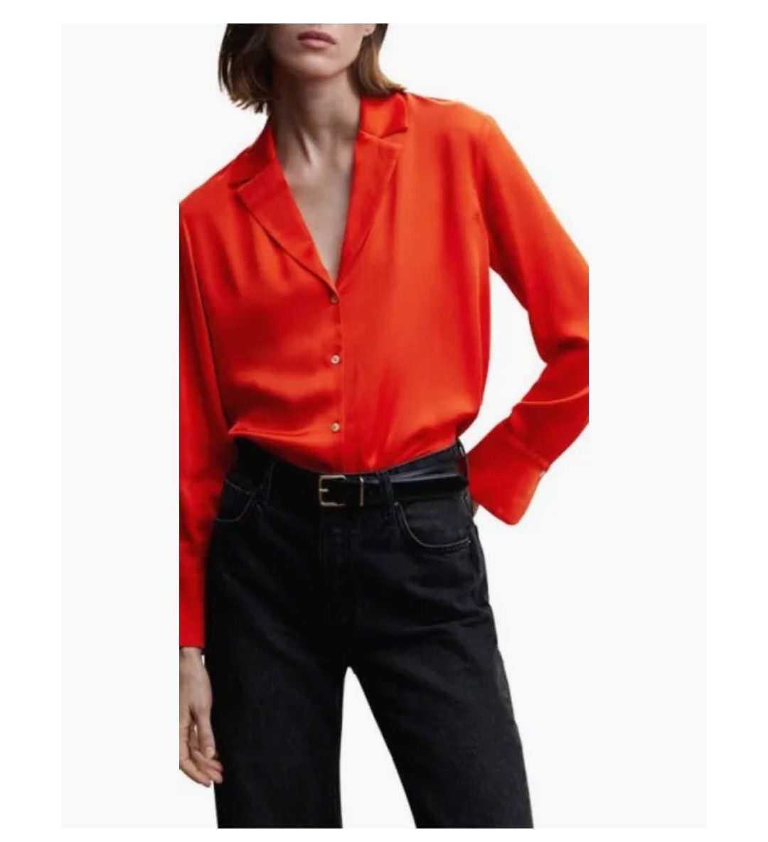Mango Camicette: MANGO 100% viscose upgraded shirt NEW – Nuovo (secondo la descrizione) da Genève venduto da ele_b7wq 1
