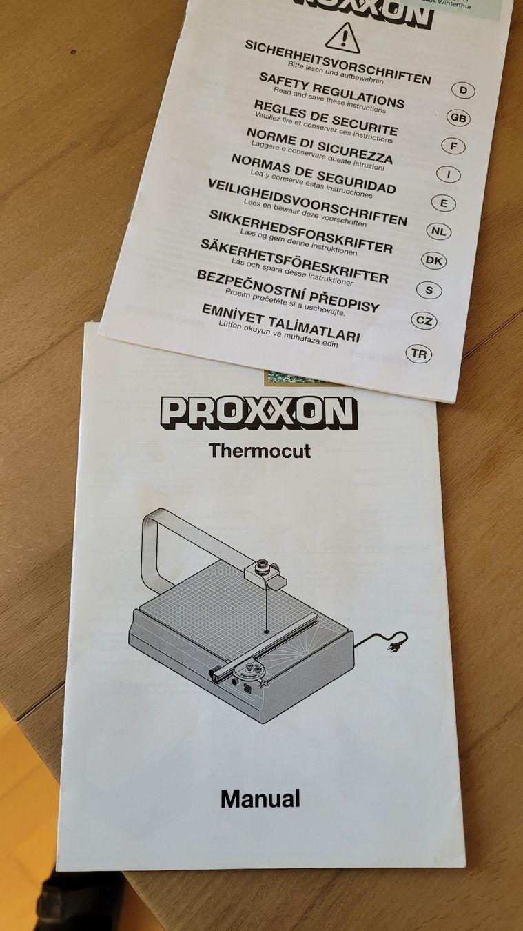 Proxxon Alle Werkzeuge: Thermocut – Gebraucht aus Winterthur von bru_ky8f 1