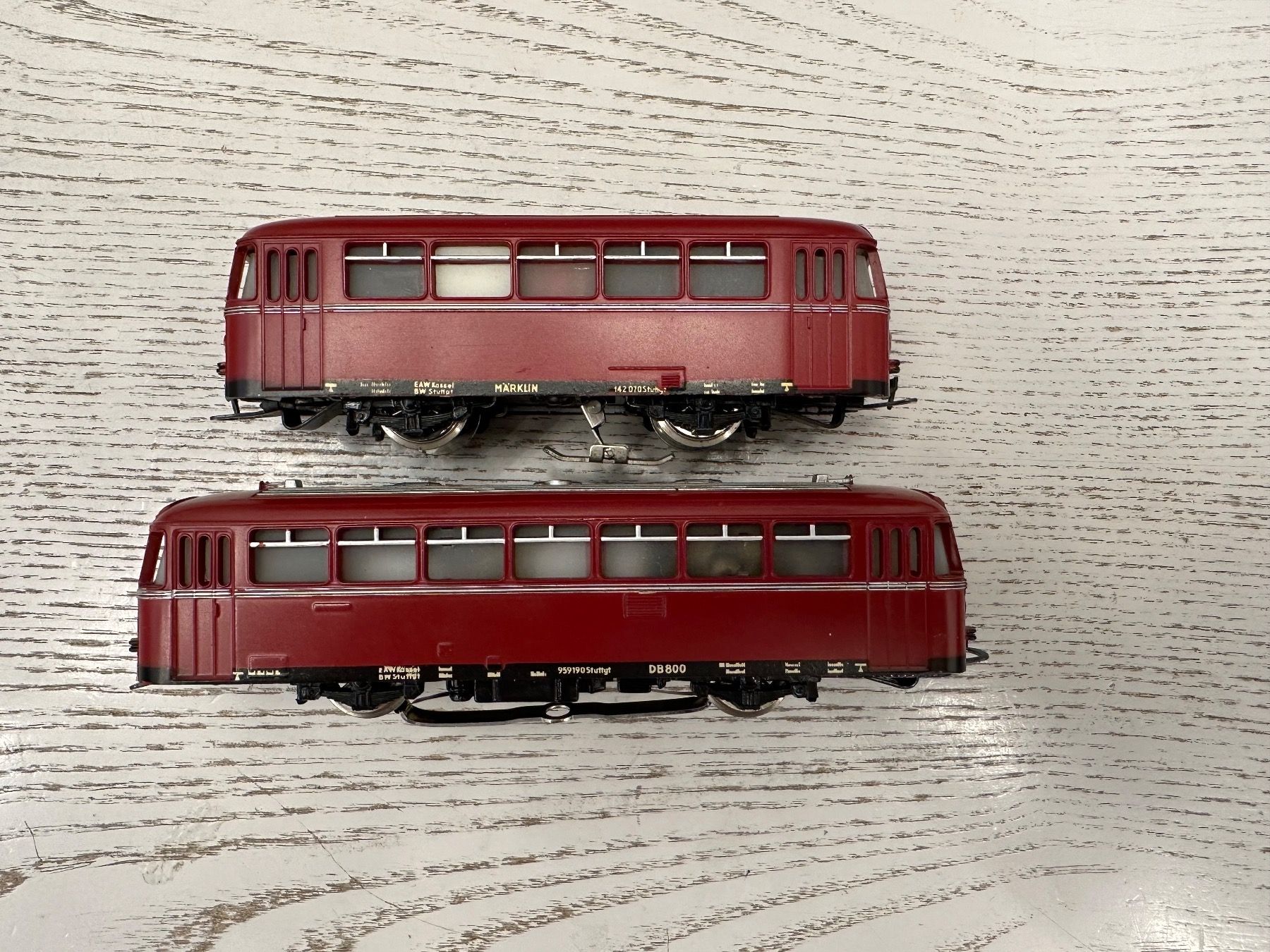Märklin Modellini di ferrovie: Märklin DB 800 K Schienenbus – Usato da Lupsingen venduto da New-Haven 1