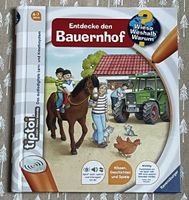Livre tiptoi "Découvre la ferme" en français, excellent état