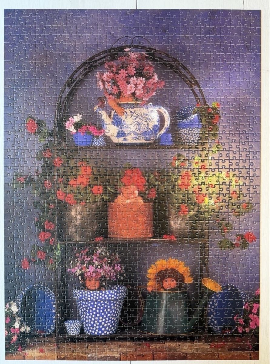 Puzzles: Anne Geddes Blumen Kanne – Gebraucht aus Männedorf von Dsonne