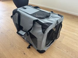 Hundebox grau neuwertig 
