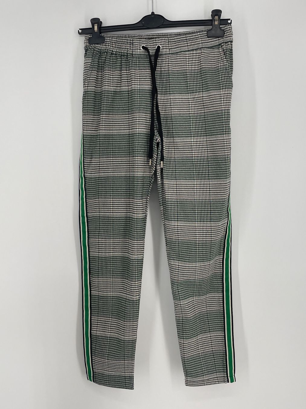 Pantaloni: Karo/ Fischgrad Hose Gr. S Chicorée – Usato da Auenstein venduto da moin.