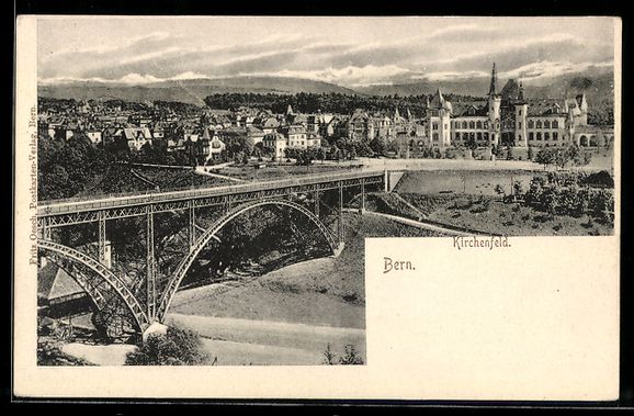 Cartoline postali: AK Bern, Kirchenfeld – Usato da Berlin venduto da bartko-reher