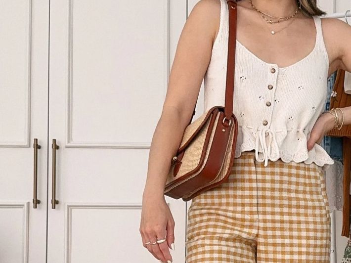 Sezane Borse da donna: Sézane Milo Raffia in Bast/Leder, Sommertasche – Usato da Zürich venduto da bombvoyage 7