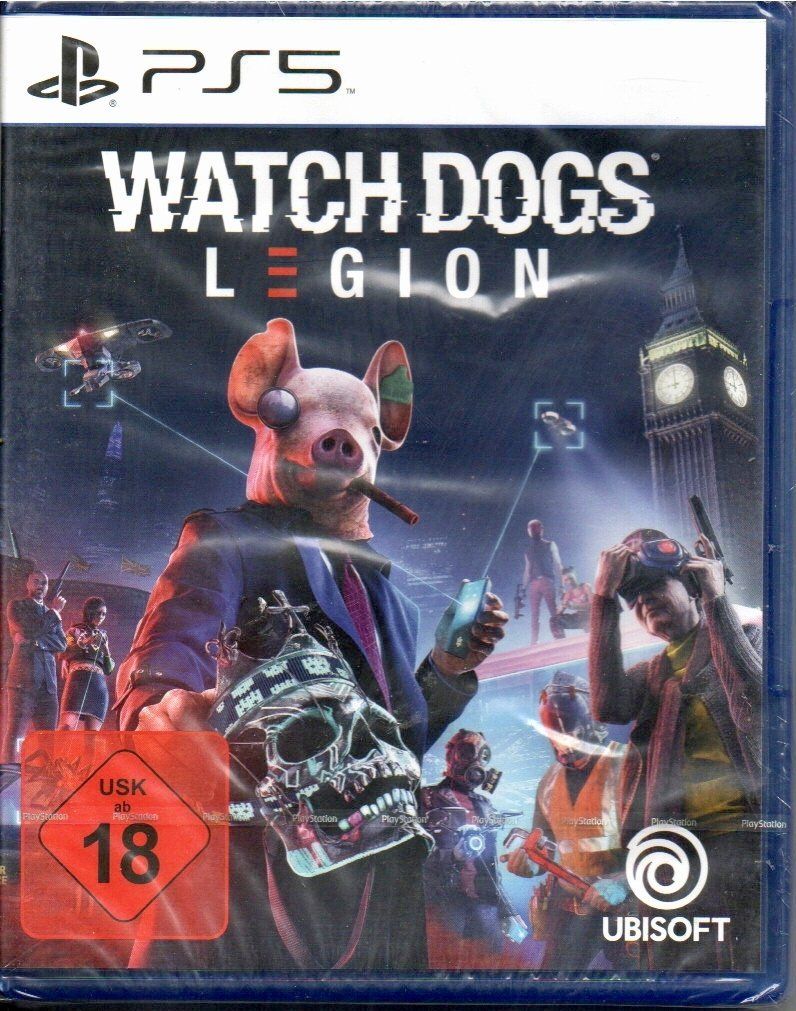 Giochi: Watch Dogs Legion PS5 – Nuovo e nell'imballaggio originale da Schaffhausen venduto da Gemma_1966