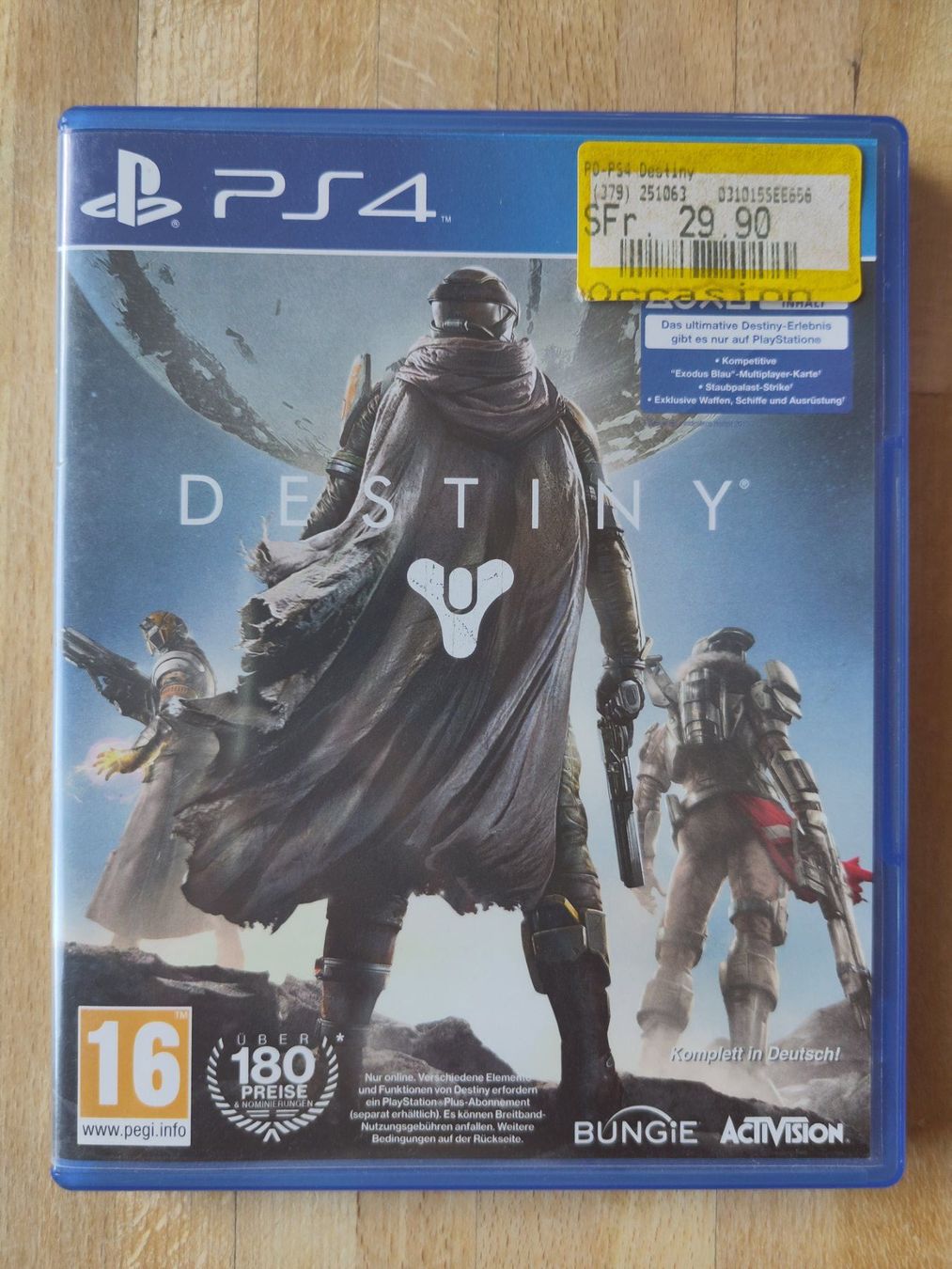 Sony Jeux: PS4 Game Destiny – D'occasion à Walliswil b.Wangen par quirlat