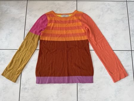 Isaac Mizrahi Strickpullover, Grösse S, Herbstfarben 🍁