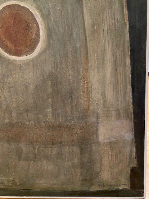 Dipinti: Gemälde Hermann Hofmann " Dunkle Sonne" – Usato da Edlibach venduto da Arnoldotto 1