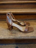Sandalen Leder cognac Grösse 42 neuwertig