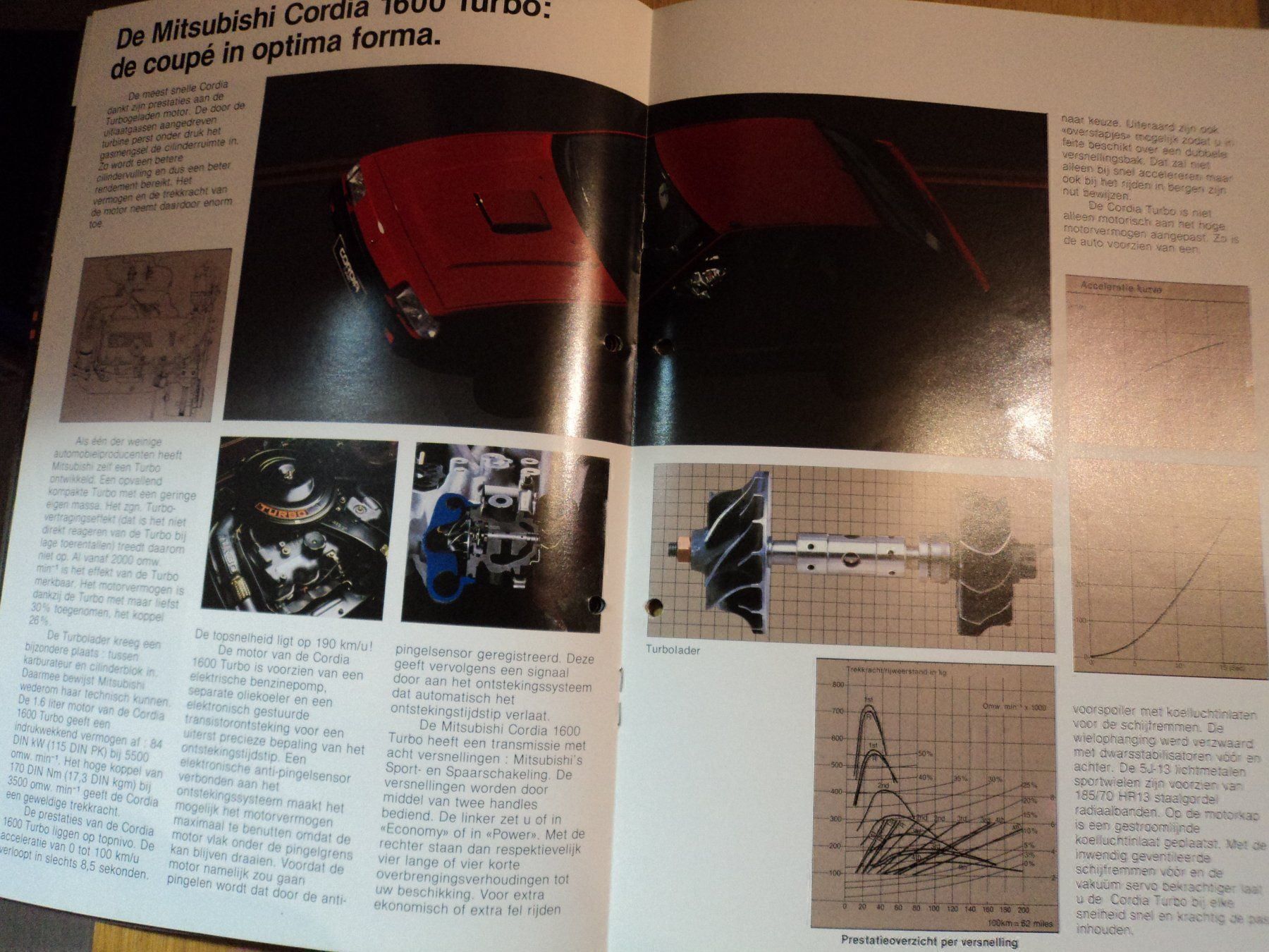 Mitsubishi Documenti: Prospekt Mitsubishi Cordia 1982 – Usato da Schwarzenburg venduto da modelCARama 5