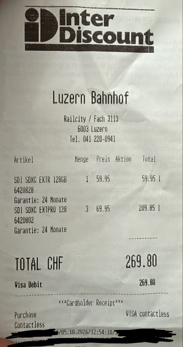 Sandisk Schede di memoria: 4× SanDisk SD 128 GB – Nuovo (secondo la descrizione) da Zürich venduto da vio_shr6 3