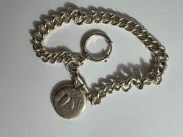 SILBER-08OO    gourmette avec pendentif motif pomme occasion