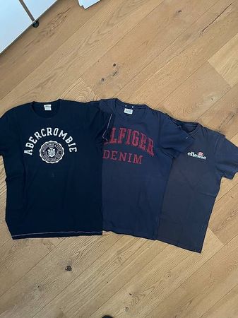 Abercrombie, Hilfiger und Ellesse T'Shirts