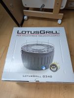 LOTUSGRILL G340 Holzkohlegrill grau inkl. Tragetasche