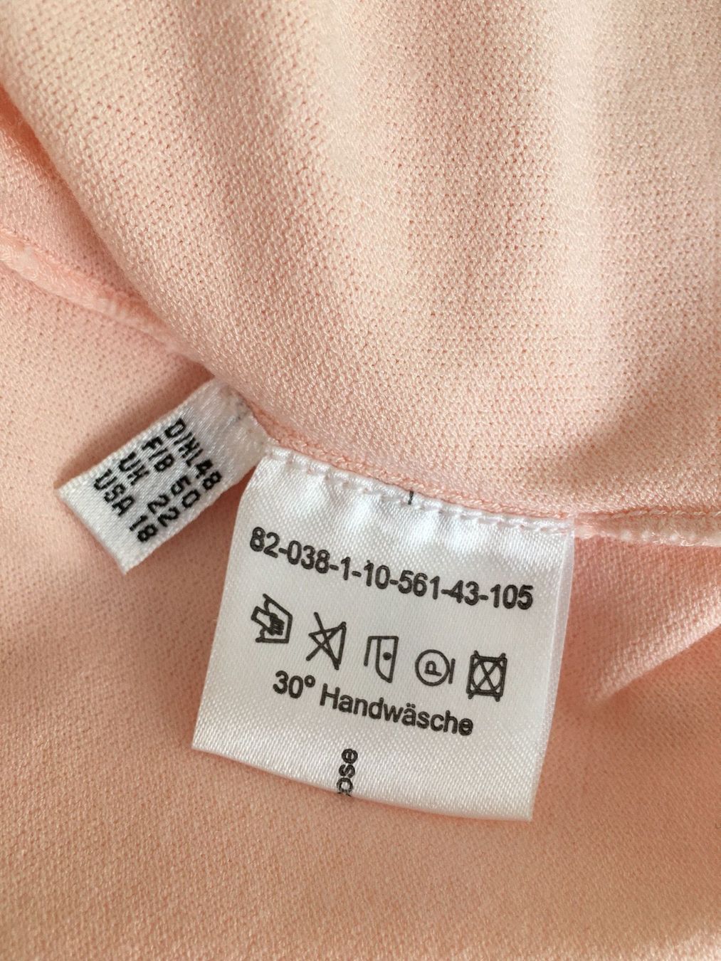 Maglioni & Felpe: Wunderschöner moderner edler zartrosa Kurzarmpullover – Usato da Bern venduto da Smile-2707 4