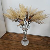 Deko Herbstrauss (künstlich) Nebelgrass und Mohn **NEU**