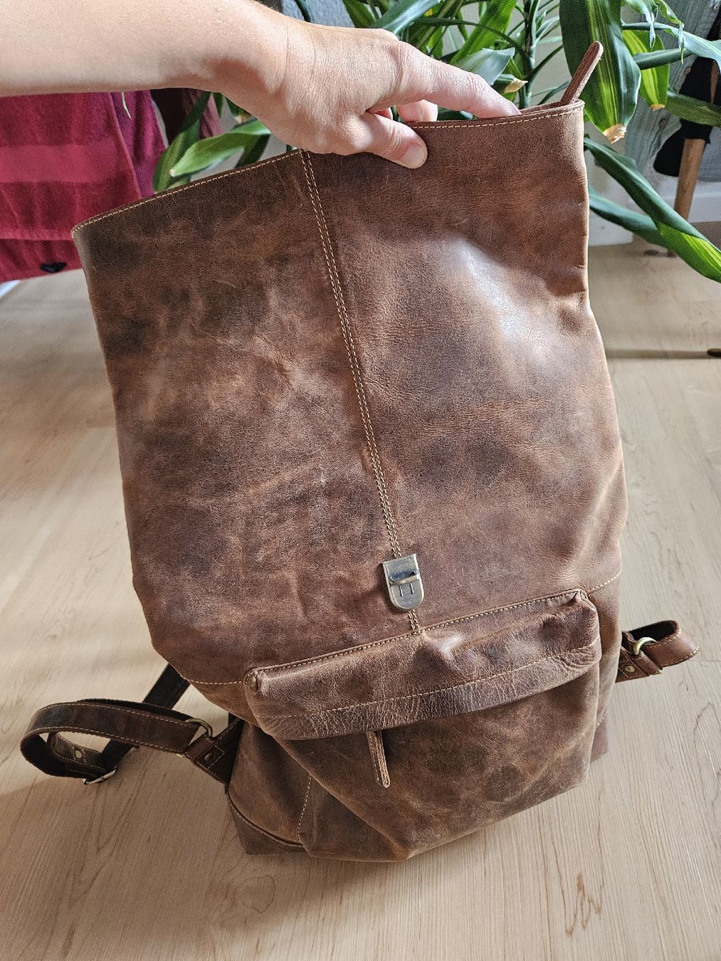Sacs à dos: Lederrucksack – D'occasion à eglisau par simoisel 1