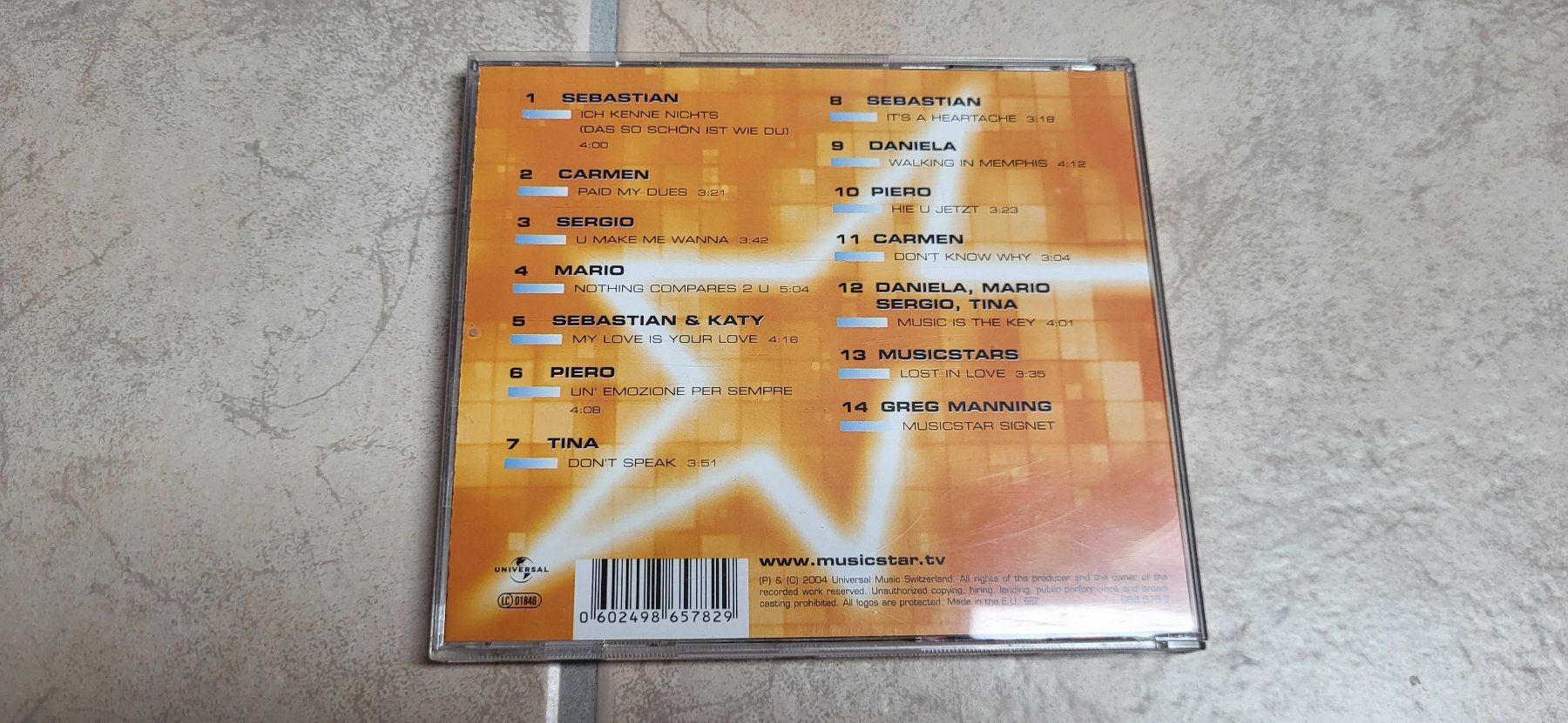 CDs: CD - Music Star Your Favourites 2 – Gebraucht aus Münsingen von Heroism2010 1