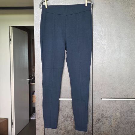 🐸 SCHLICHTE STRETCHHOSE M STRETCH HOSE DUNKELBLAU BAUMWOLLE
