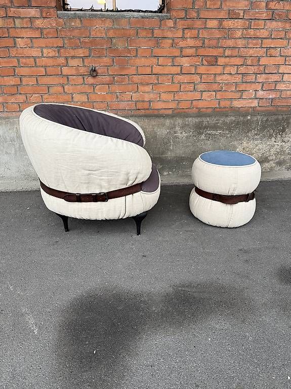Sessel: Diesel Sessel mit Hocker – Gebraucht aus Uetendorf von dan_vp9g 2
