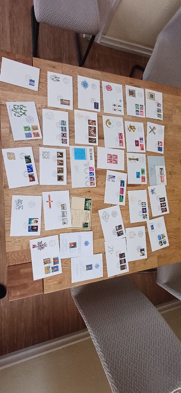 Alle Briefmarken: 137 Sonderbriefe  – Gebraucht aus Flawil von Naphtali 7