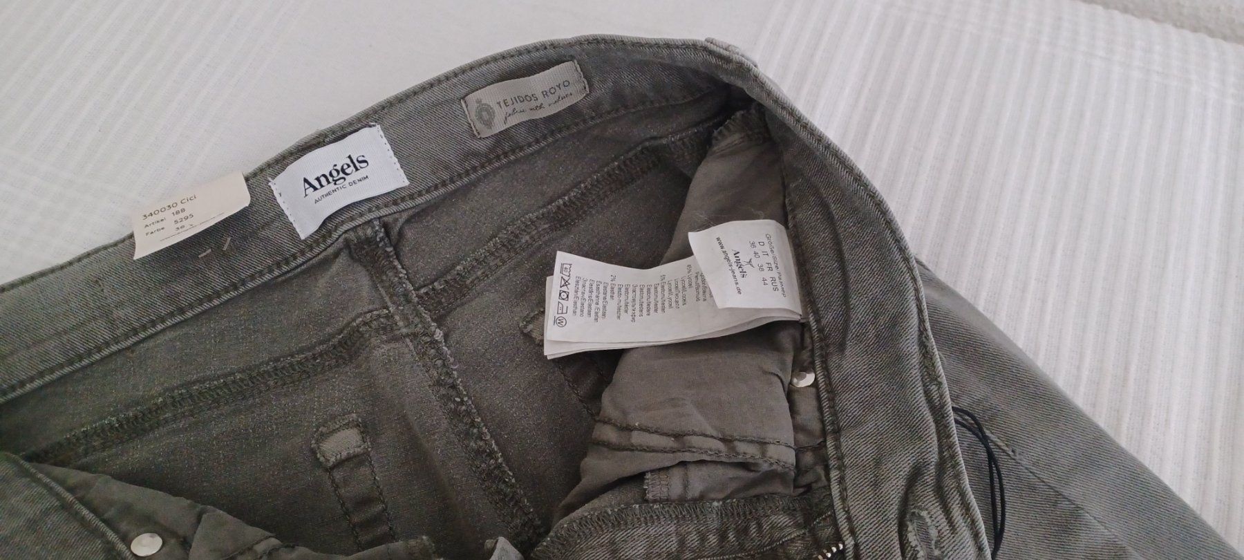 Angels Jeans: Jeans Angels grau Grösse 36 neu – Nuovo e nell'imballaggio originale da Kriens venduto da IsabelleW0102 2