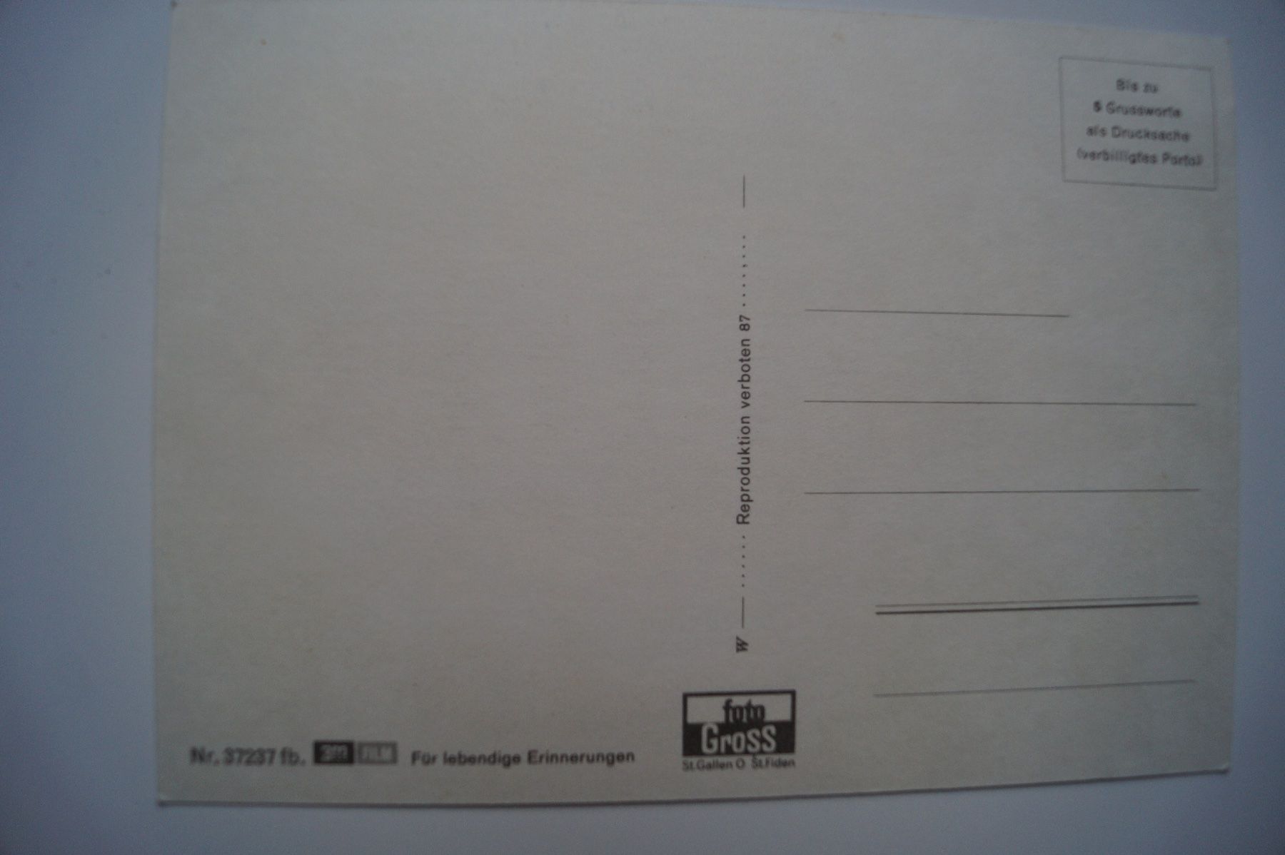 Cartoline postali: 2 AK Zillis – Usato da Scheid venduto da dirauls 3