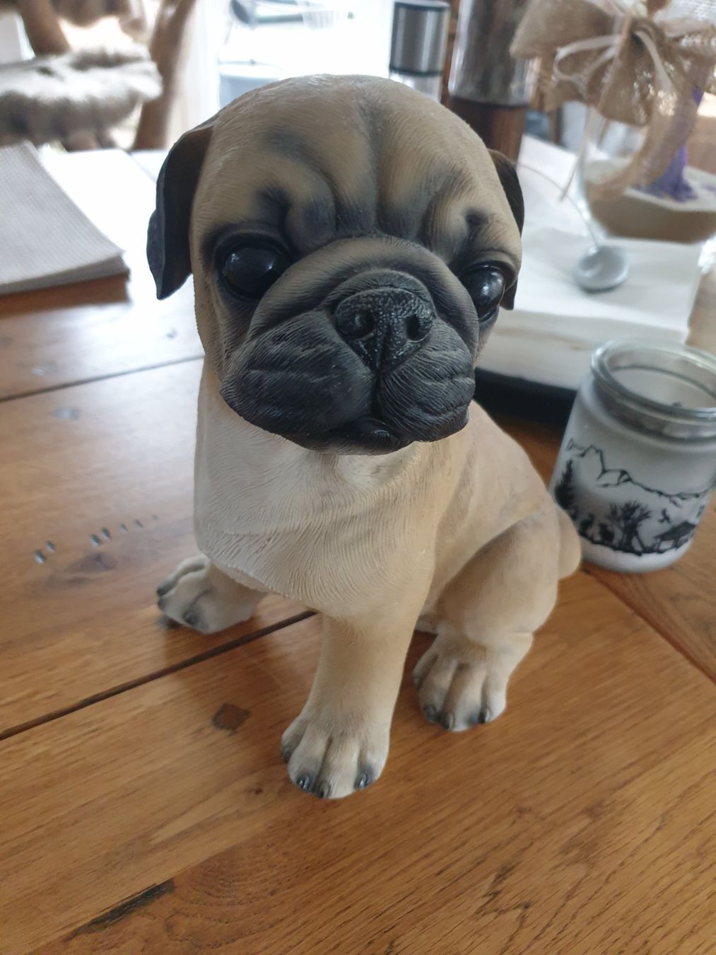 Figuren: Mops deko Figur – Neu (gemäss Beschreibung) aus Rickenbach LU von trucker.s