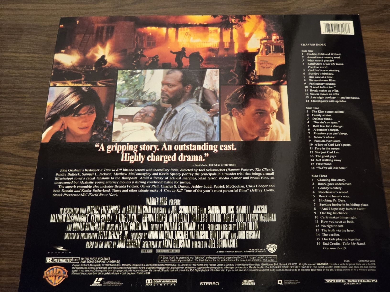 Tutti i DVDs: A Time to kill - laserdisc Justizthriller Top! – Usato da BADEN venduto da Sprinz 1