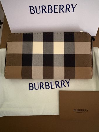 💝 BURBERRY ZIPPY CHECK NEUF 