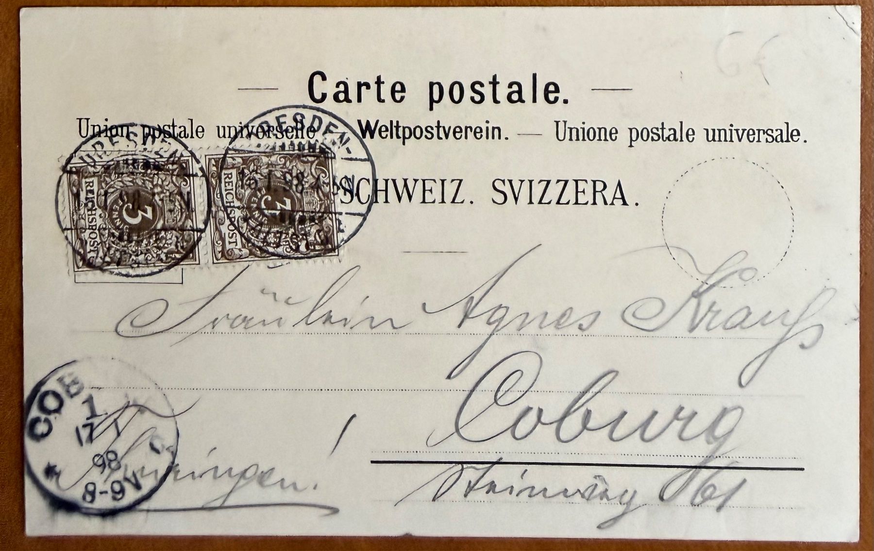 Cartoline postali: Luzern - Litho - 1898... Schön ! – Usato da Lutry venduto da Ediego 1