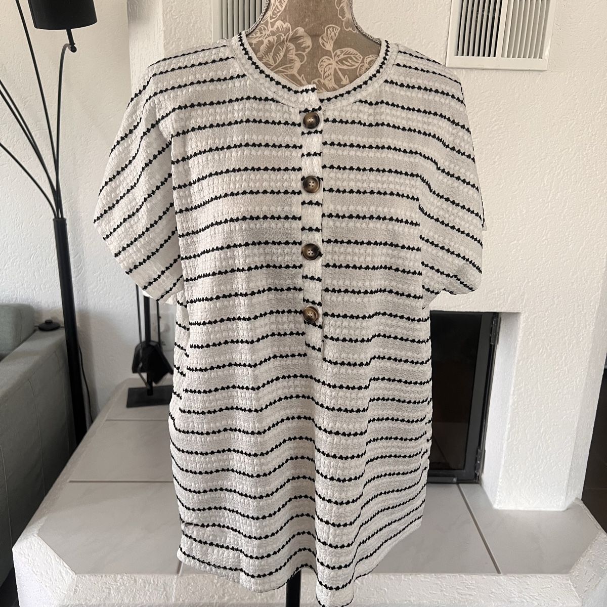 T-Shirts: Gestreiftes Tshirt Gr. XL – Gebraucht aus Seon von Sunny-Schmuck78