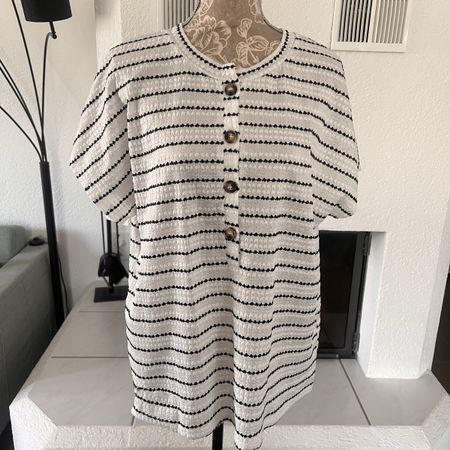 Gestreiftes Tshirt Gr. XL