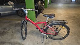 Vélo B'Twin (Decathlon) ville/tout-chemin – roues 26″, cadre