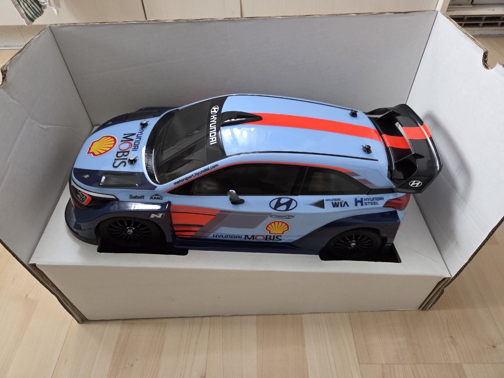 Tamiya Modellismo RC: Tamiya Hyundai I20 N WRC XP Version – Nuovo e nell'imballaggio originale da Reichenburg venduto da BEFunPower 2