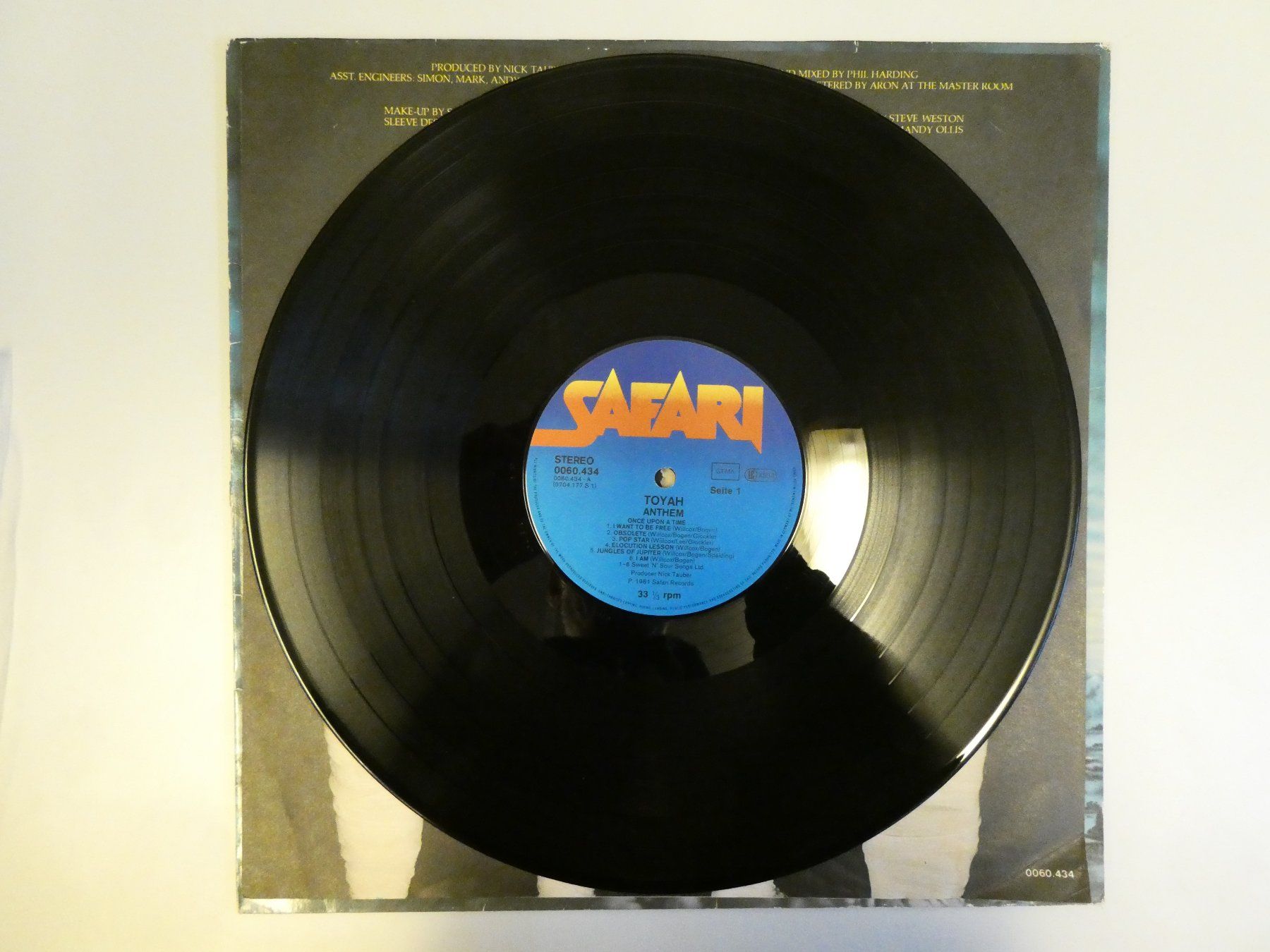 Dischi in vinile: LP "Toyah - Anthem" (VG) – Usato da Münchenstein venduto da tsp01 2