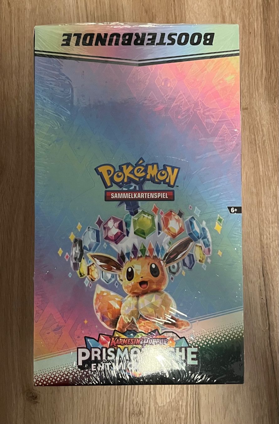 Pokémon Sammelbilder & Trading cards: Prismatische Entwicklung Booster Bundle Display, sealed, De – Neu und originalverpackt aus Kaisten von JKsPokedeals