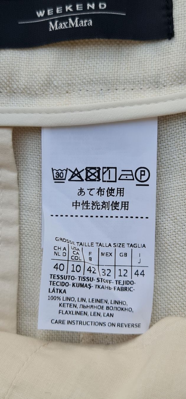 Max Mara Gonne: Hosen Rock von MaxMara. Gr.40. Leine – Usato da Zürich venduto da Olala_ 4