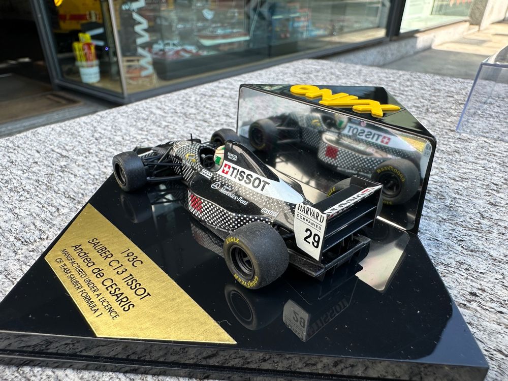Miniature Onyx 1/43 – Sauber Mercedes C13 Tissot N°194B, Heinz-Harald Frentzen