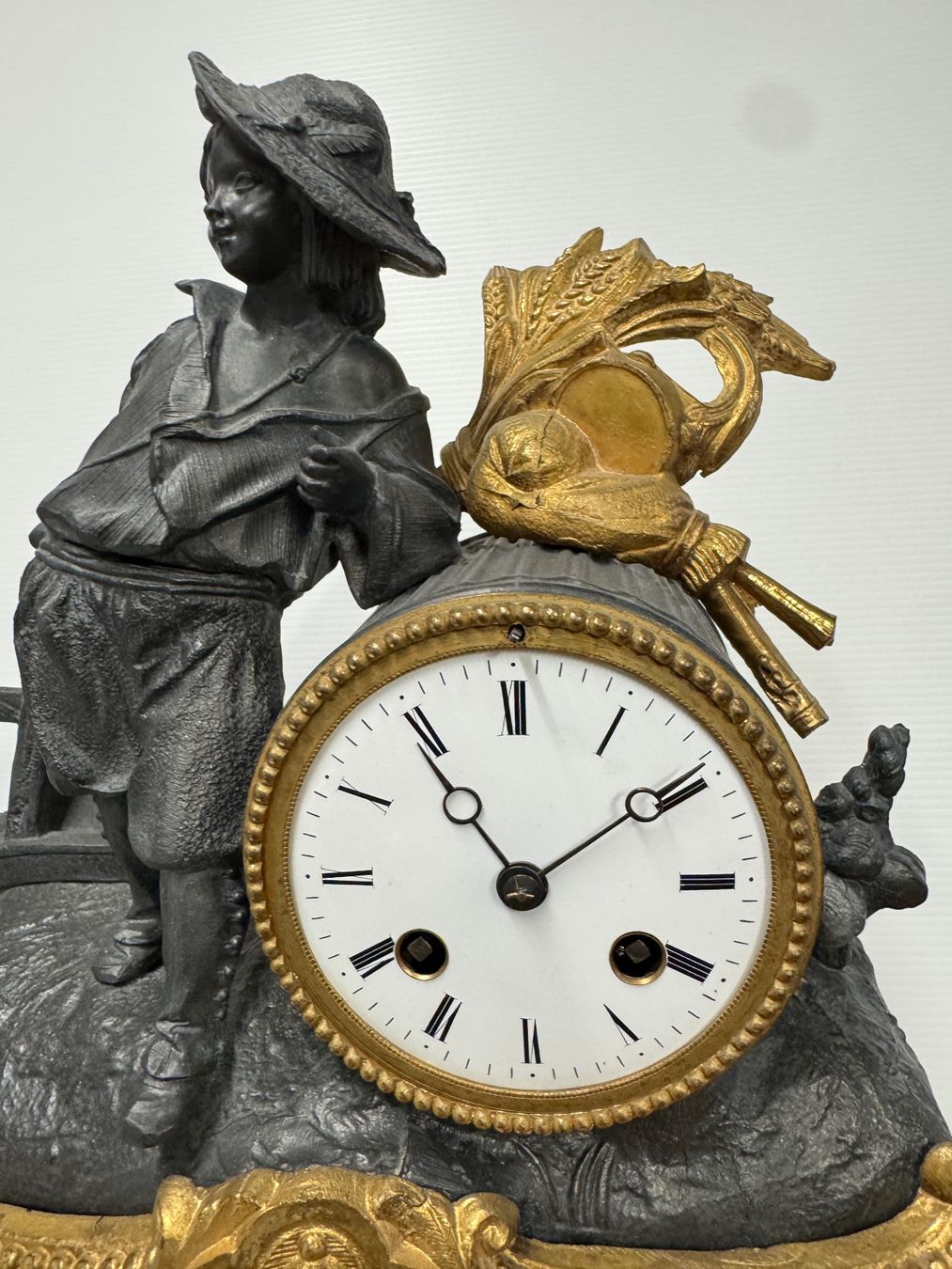 Orologi: franz. Chemineé Uhr 1880 – Usato da Schönenwerd venduto da Comtoise 1