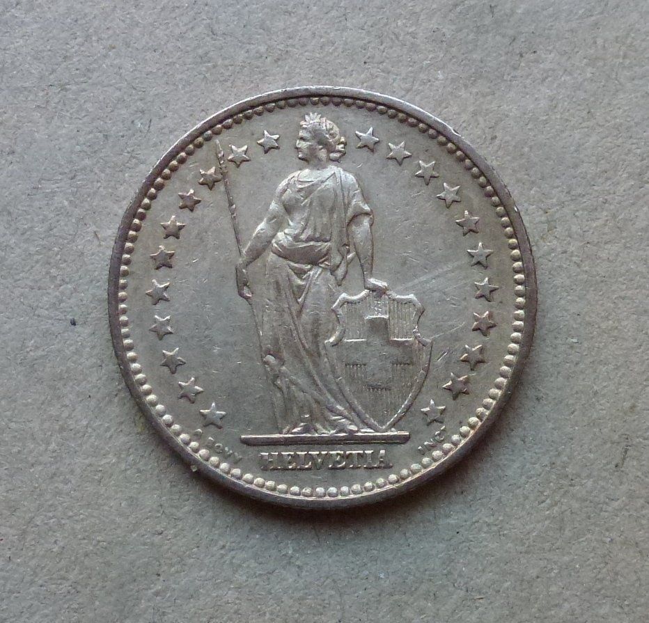 Tutti le monete: Top ++ 2.- Franken 1894, gute Erhaltung – Usato da Walkringen venduto da Casablanca777 1