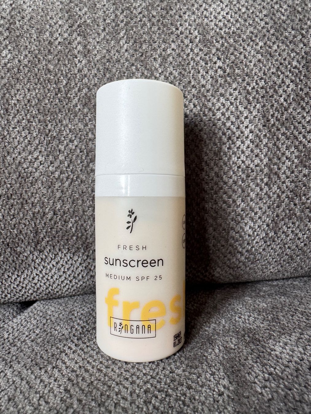 Cura del viso: Ringana Fresh Sunscreen SPF 25 UVA/UVB - 50 ml – Nuovo (secondo la descrizione) da Salmsach venduto da bubu61